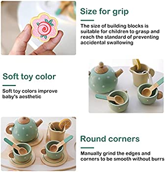 Wooden Afternoon Tea Set