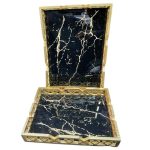 2pc Marble Trays