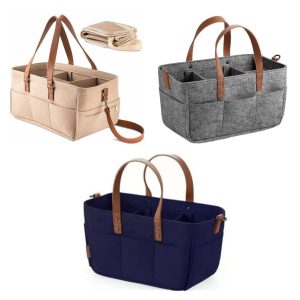 New felt Diaper caddy