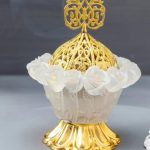 Oud Burner Rose Design 2