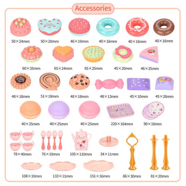 Tea Time Playset in a Bag