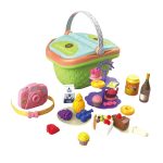 Kids Woven Picnic Basket